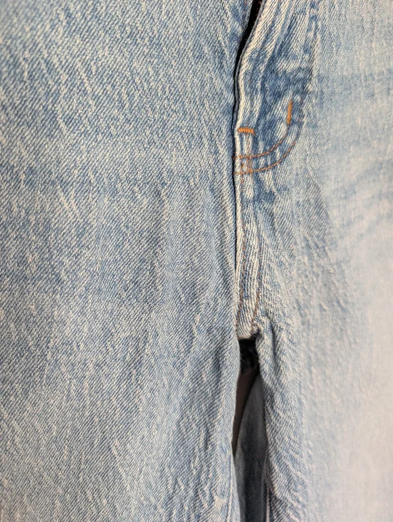 Madewell The Perfect Vintage Wide-Leg Jeans Size 25 High Rise Light Wash - Picture 5 of 11